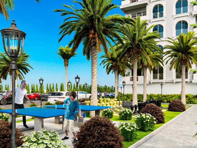 New project in Payallar area with sea view