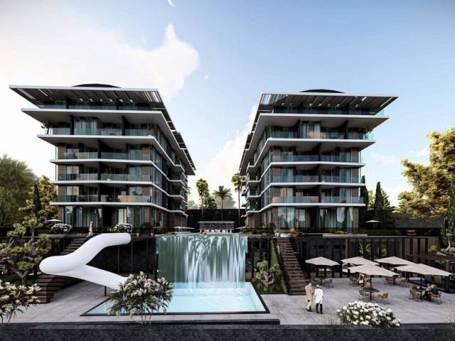 New project in the city center 600 meters from the sea