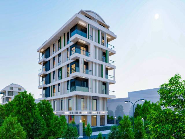 Apartment in Oba in a new complex