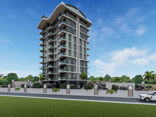 Apartment 1 + 1 in Mahmutlar in a new complex