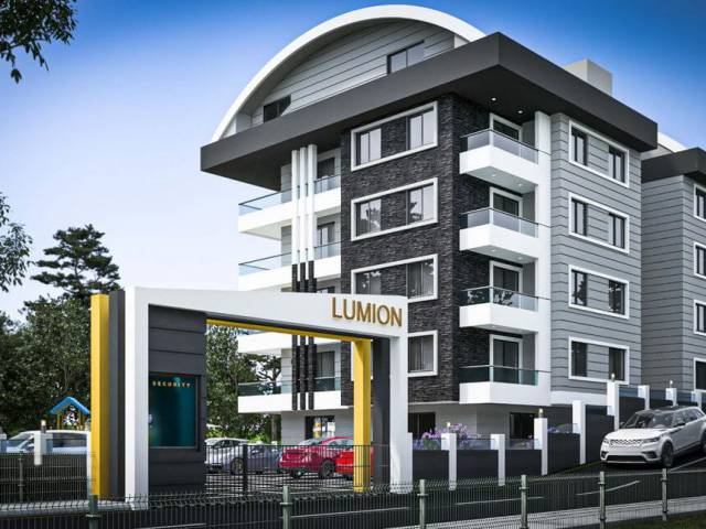Luxurious apartments in a new complex in Oba