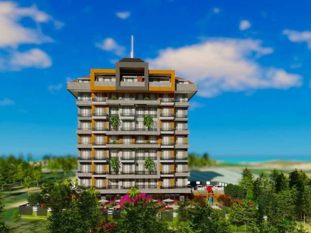 Project in developing area of Alanya