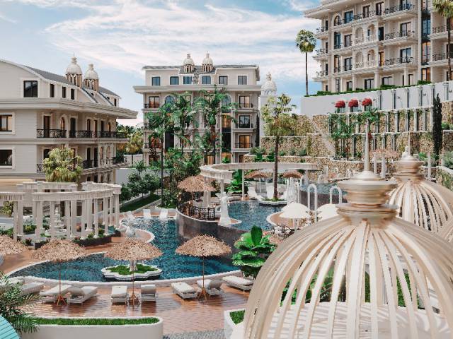 Apartment in a luxury complex under construction