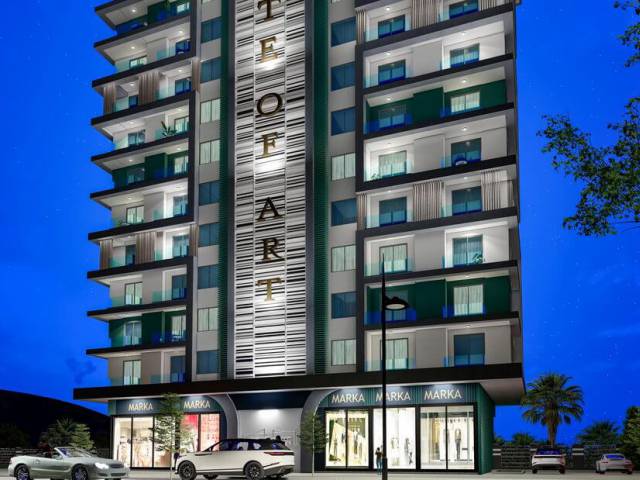 Modern project in the beautiful area of Mahmutlar