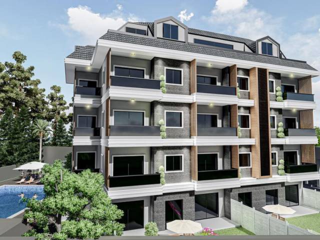 Small complex in Kargicak, 1 km from the sea