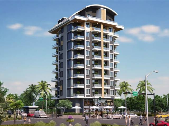 Project in a popular area of Alanya