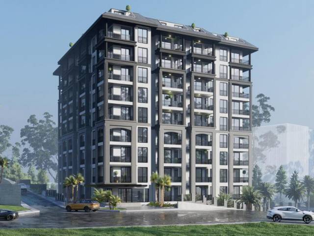 Complex in Avsallar 1 km from the sea
