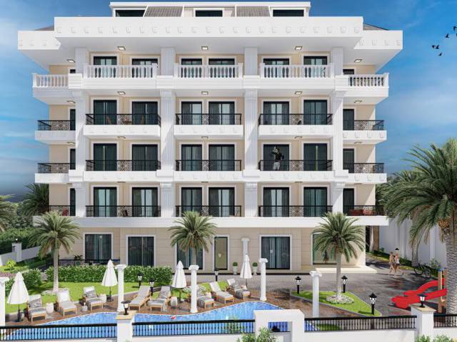 Project in Kestel 500 meters from the sea