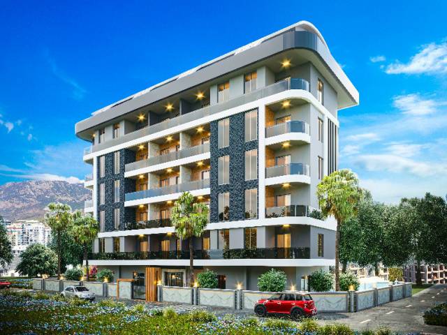  Apartment in a new complex in Mahmutlar