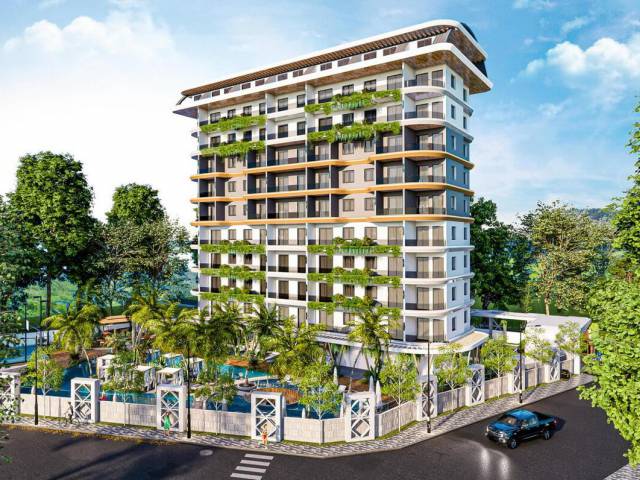 Apartment in a new building on the ground floor