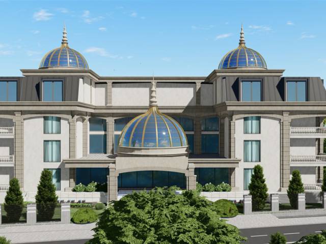 Modern residential complex in the Turkler area