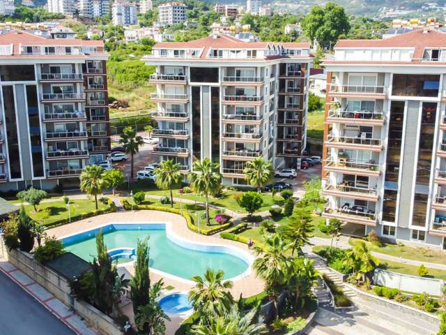 Furnished 3+1 apartment in Cikcilli, Alanya