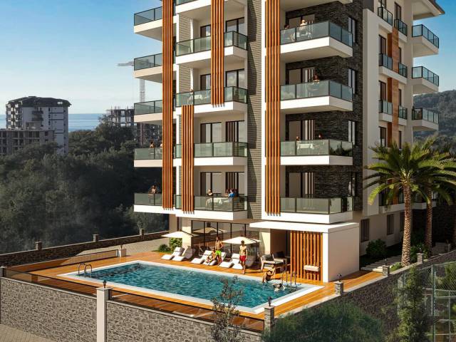 Complex in Avsallar 1600 meters from the sea