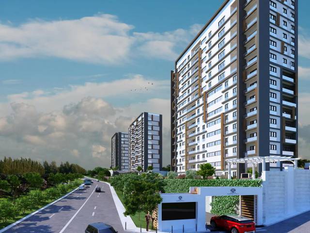 Project in Istanbul with sea and forest view