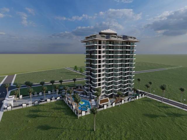 A wonderful project in Mahmutlar within walking distance to the sea!