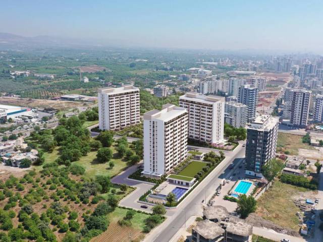 An interesting project in the city of Mersin, 150 meters from the sea
