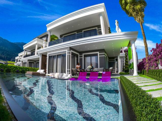 Villa with 4+1 layout in Kargicak